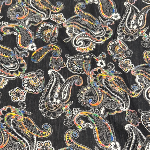 Robert Graham Black Casual Button Down Shirt with Paisley Pattern - Picture 5 of 5